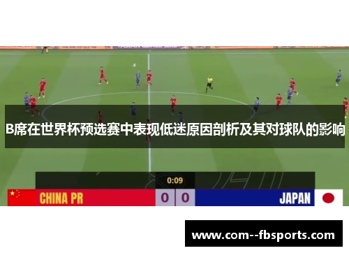 B席在世界杯预选赛中表现低迷原因剖析及其对球队的影响